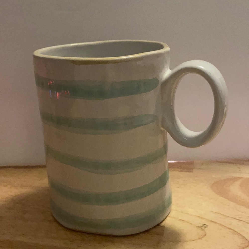 10 Strawberry Street Artisan Collection Teal Mug